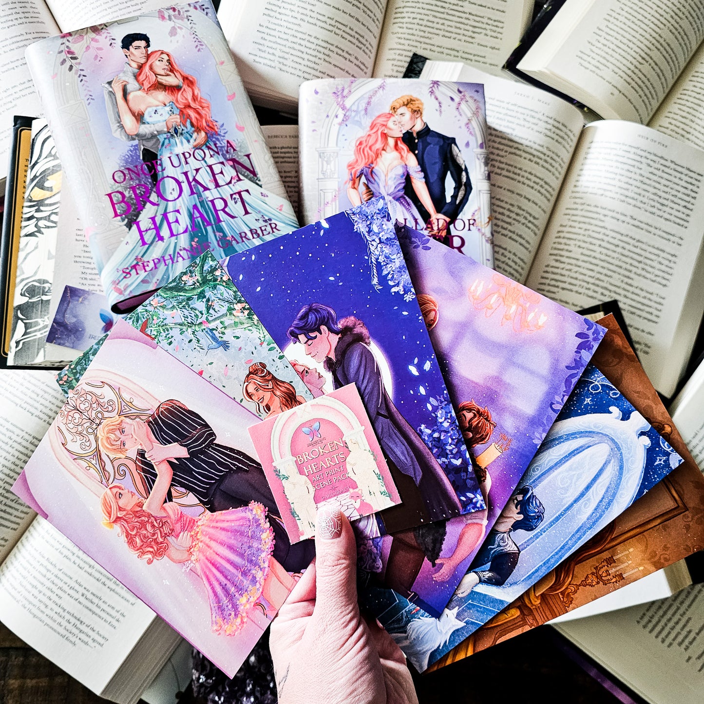 Art Print Pack Once Upon Broken Hearts 7 Scene Set