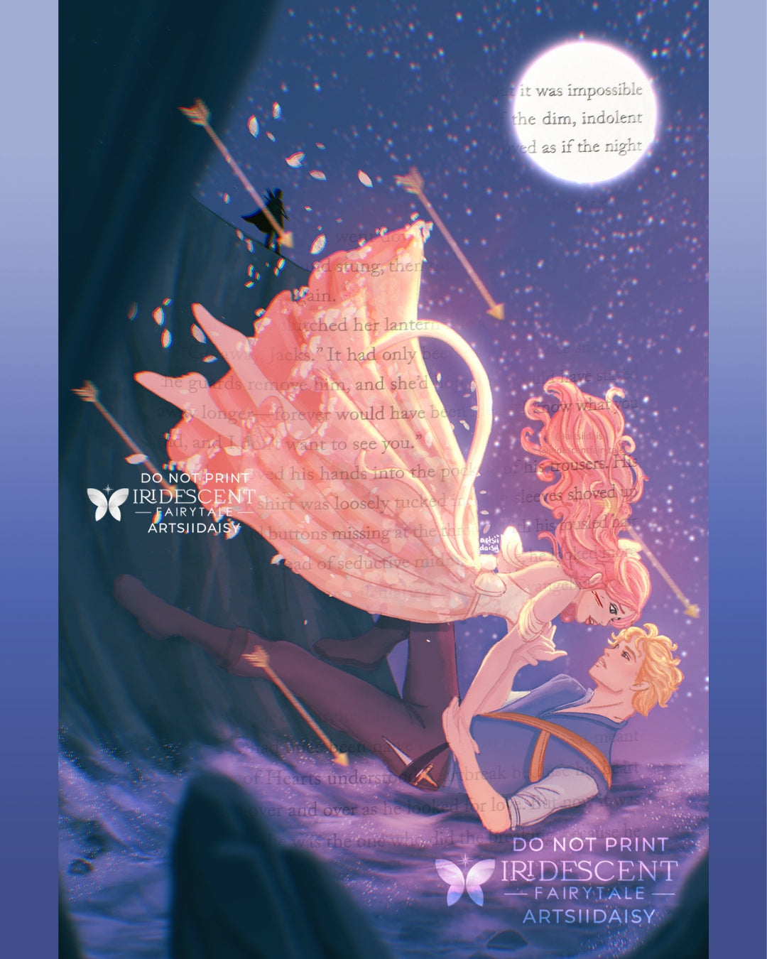 The Ballad of Never After 7 Page Overlay or Art Print Set