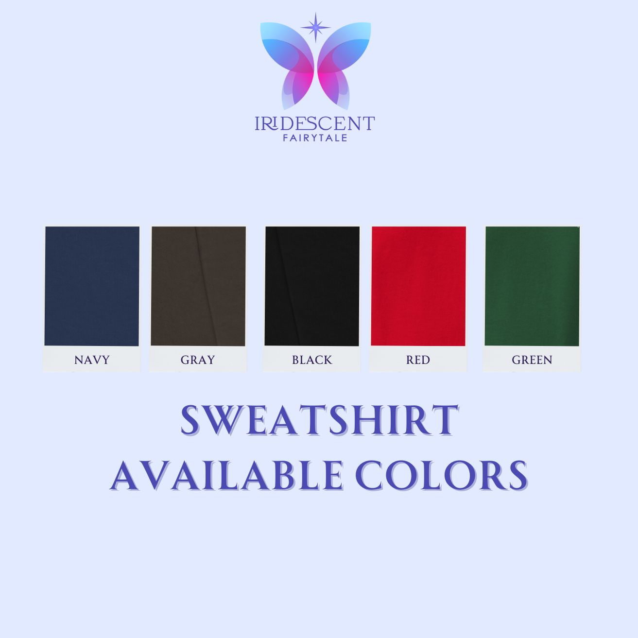 SHIPPED LEFTOVERS Embroidered Front & Printed Back Apollycon Sweatshirt