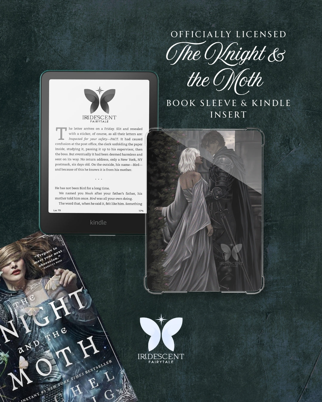The Knave and the Moon Kindle Case Insert - Rachel Gillig - The Stonewater Kingdom Series