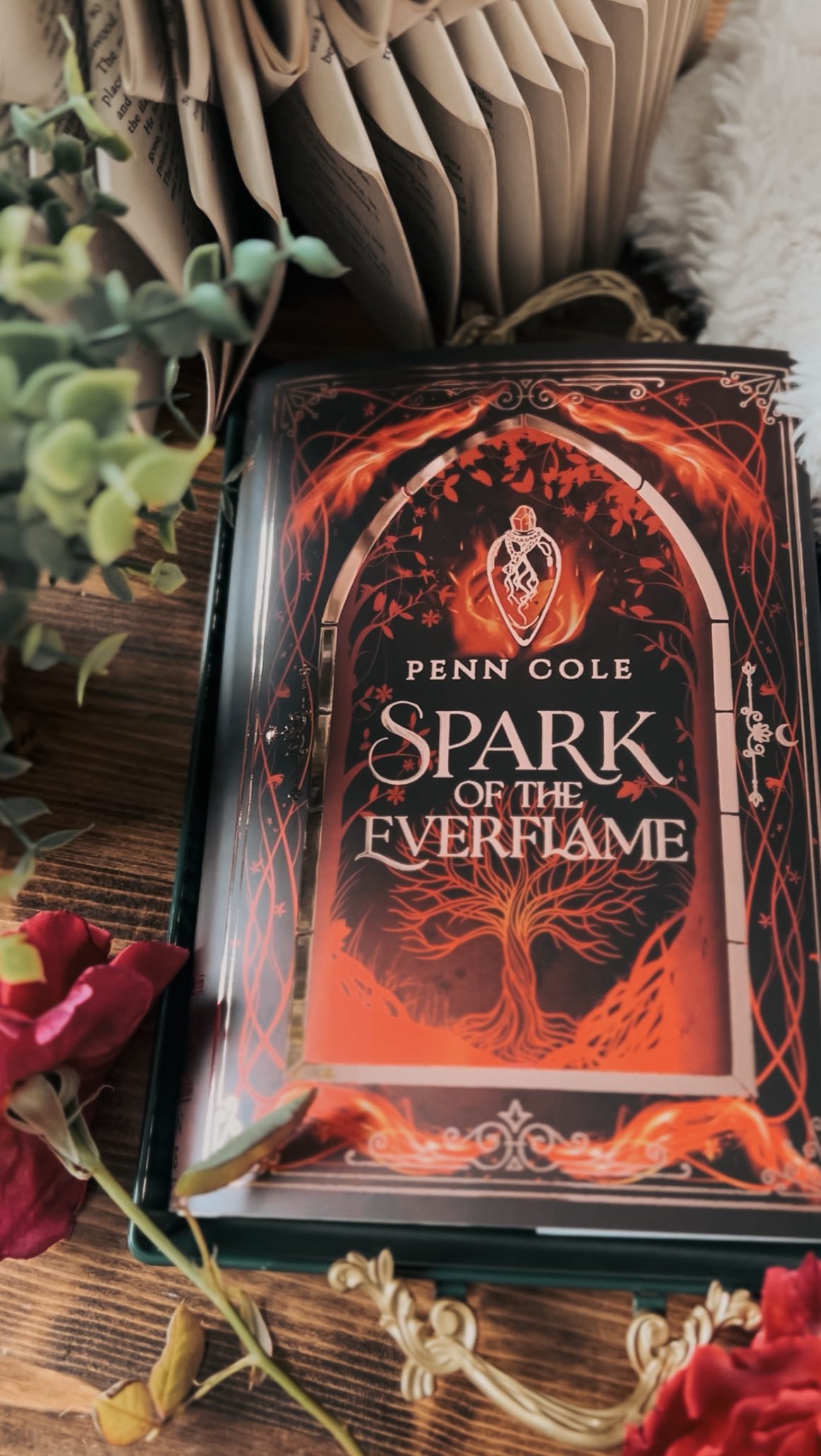 Spark Quote Kindle Case Insert - Officially Licensed Spark of the Everflame by Penn Cole