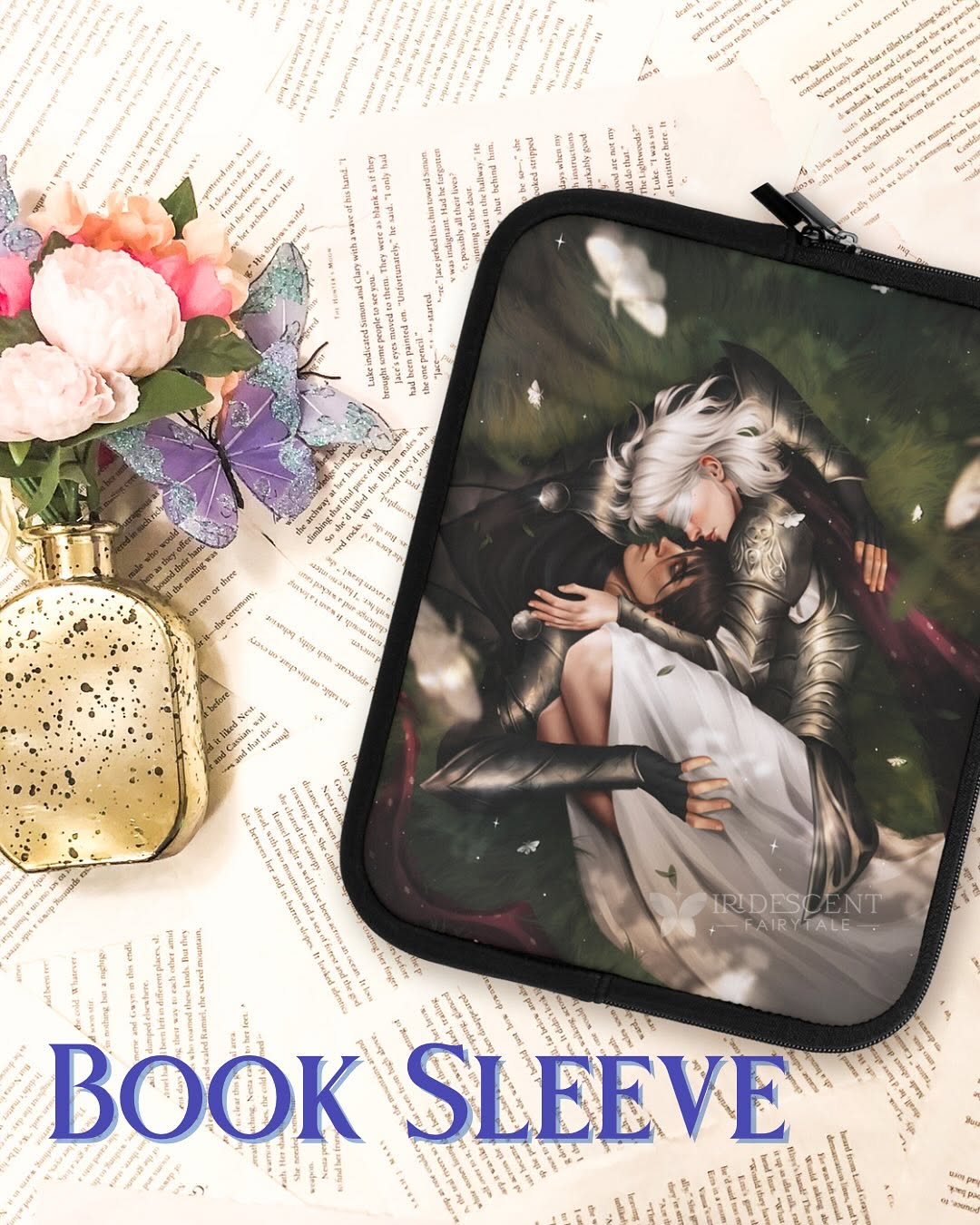 The Knight and the Moth Book Sleeve & Kindle Sleeve - Rachel Gillig - The Stonewater Kingdom Series