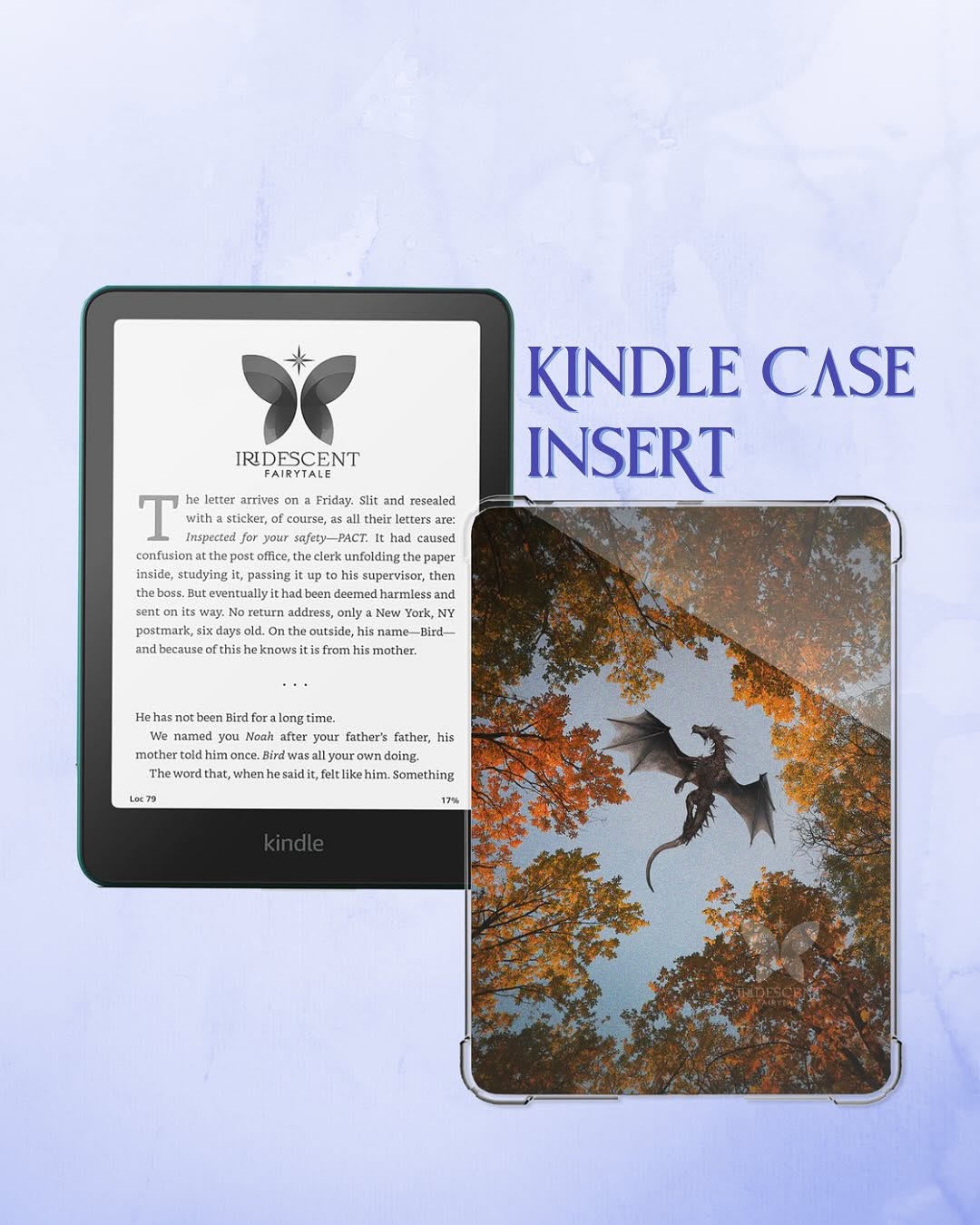 Autumn Dragon Kindle Case Insert