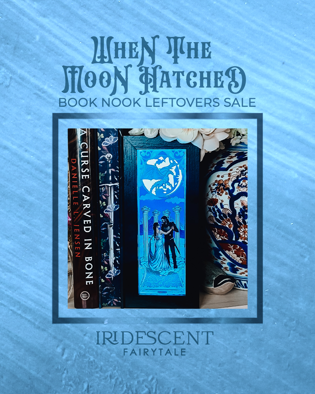 When the Moon Hatched Book Nook - Officially Licensed Sarah A. Parker Merchandise
