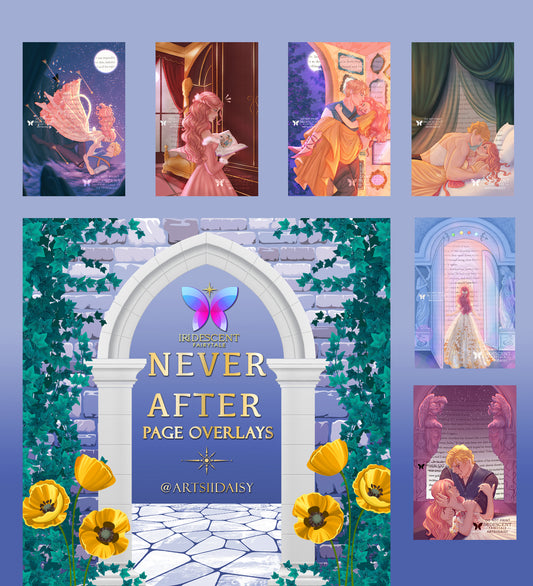 The Ballad of Never After 7 Page Overlay or Art Print Set
