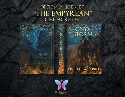 Onyx Storm (The Empyrean #3) Gold Foiled Dust Jacket (Officially Licensed)