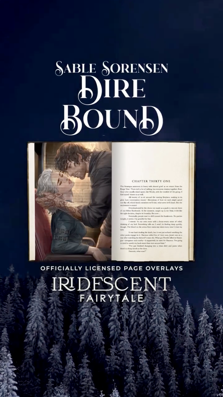 Direbound Three Page Overlay Set - Officially Licensed Direbound by Sable Sorensen Merchandise