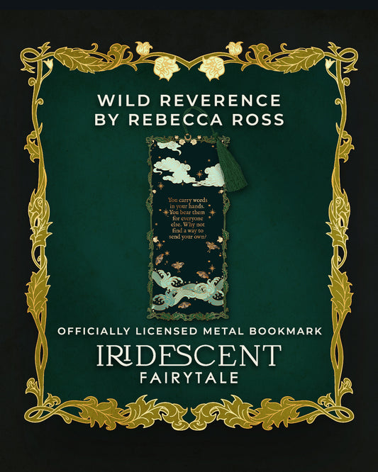 Wild Reverence Quote Metal Bookmark with Tassle - Officially Licensed