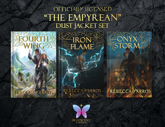 The Empyrean Set Gold Foiled Dust Jackets (Officially Licensed)