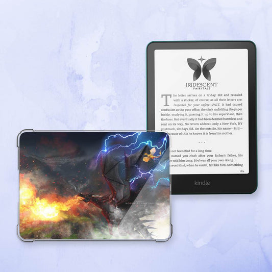 Lightning Wielder Kindle Case Insert - Officially Licensed Fourth Wing