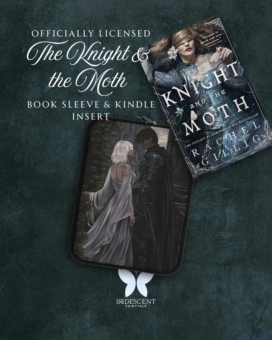 The Knight and the Moth Book Sleeve & Kindle Sleeve - Rachel Gillig - The Stonewater Kingdom Series