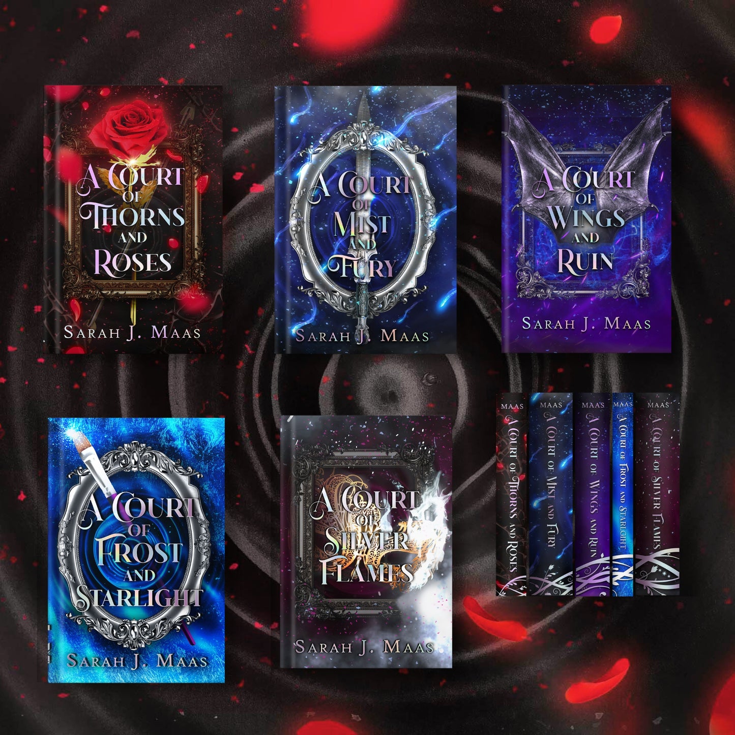 Officially Licensed: A Court of Thorns and Roses Holographic Foiled Dust Jacket