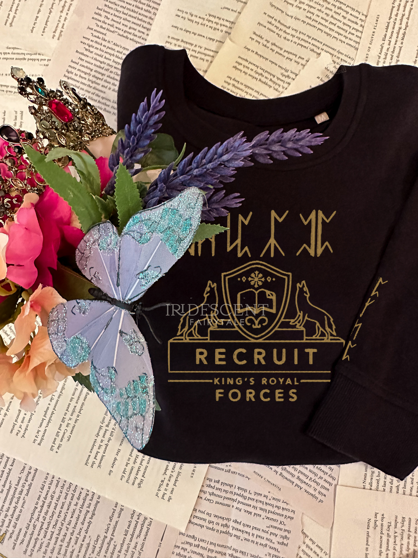 The Recruit Embroidered Dire Bound Officially Licensed Sweatshirt