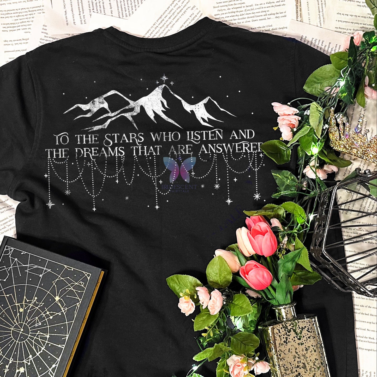 Velaris To the Stars Quote Printed Comfort Colors T- Shirt - A Court of Thorns and Roses Officially Licensed