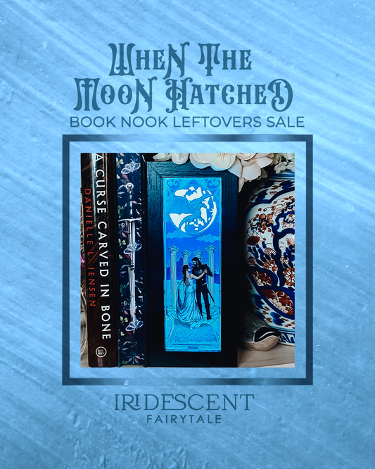 When the Moon Hatched Book Nook - Officially Licensed Sarah A. Parker Merchandise