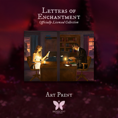 Letters of Enchantment Series by Rebecca Ross - Dual Typewriters Art Print #1 - Officially Licensed