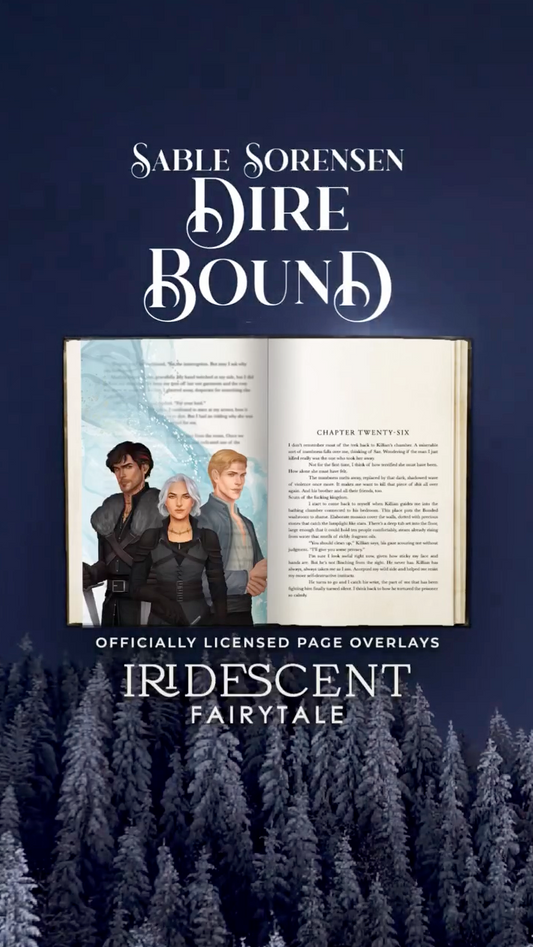 Direbound Three Page Overlay Set - Officially Licensed Direbound by Sable Sorensen Merchandise