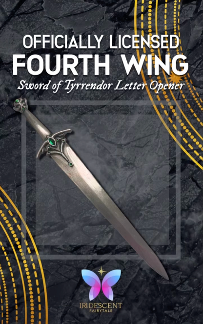 Letter Opener #8, Fourth Wing - Sword of Tyrrendor