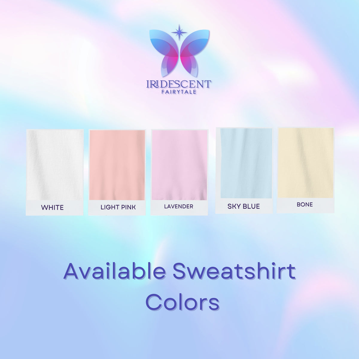 Embroidered Metal Slinger Butterfly Cotton Heritage Sweatshirt