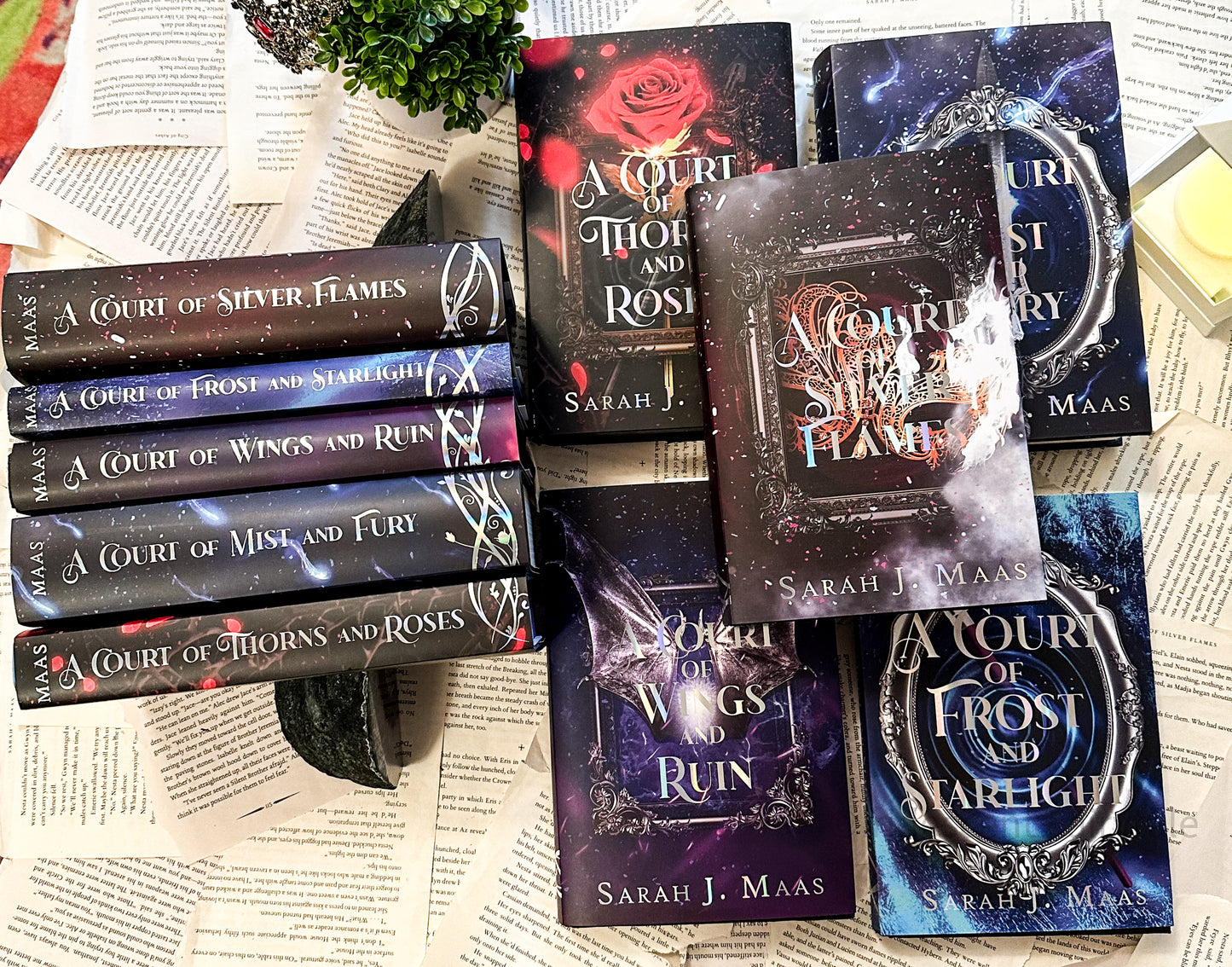 Officially Licensed: A Court of Thorns and Roses Holographic Foiled Dust Jacket