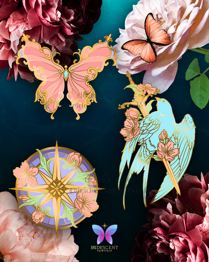 Metal Slinger by Rachel Schnieder Offically Licensed Enamel Pin Pack