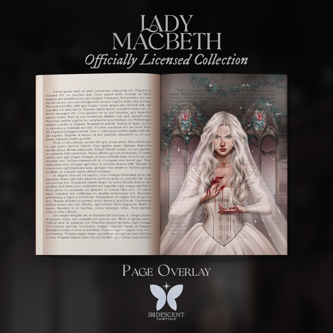 Lady Macbeth, Roscille Overlay - Officially Licensed Ava Reid