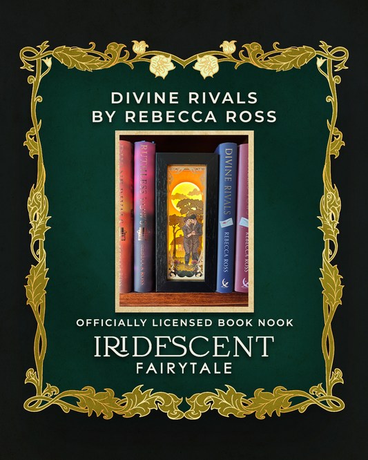 Divine Rivals Book Nook - Letters of Enchantment by Rebecca Ross - Officially Licensed Merchandise