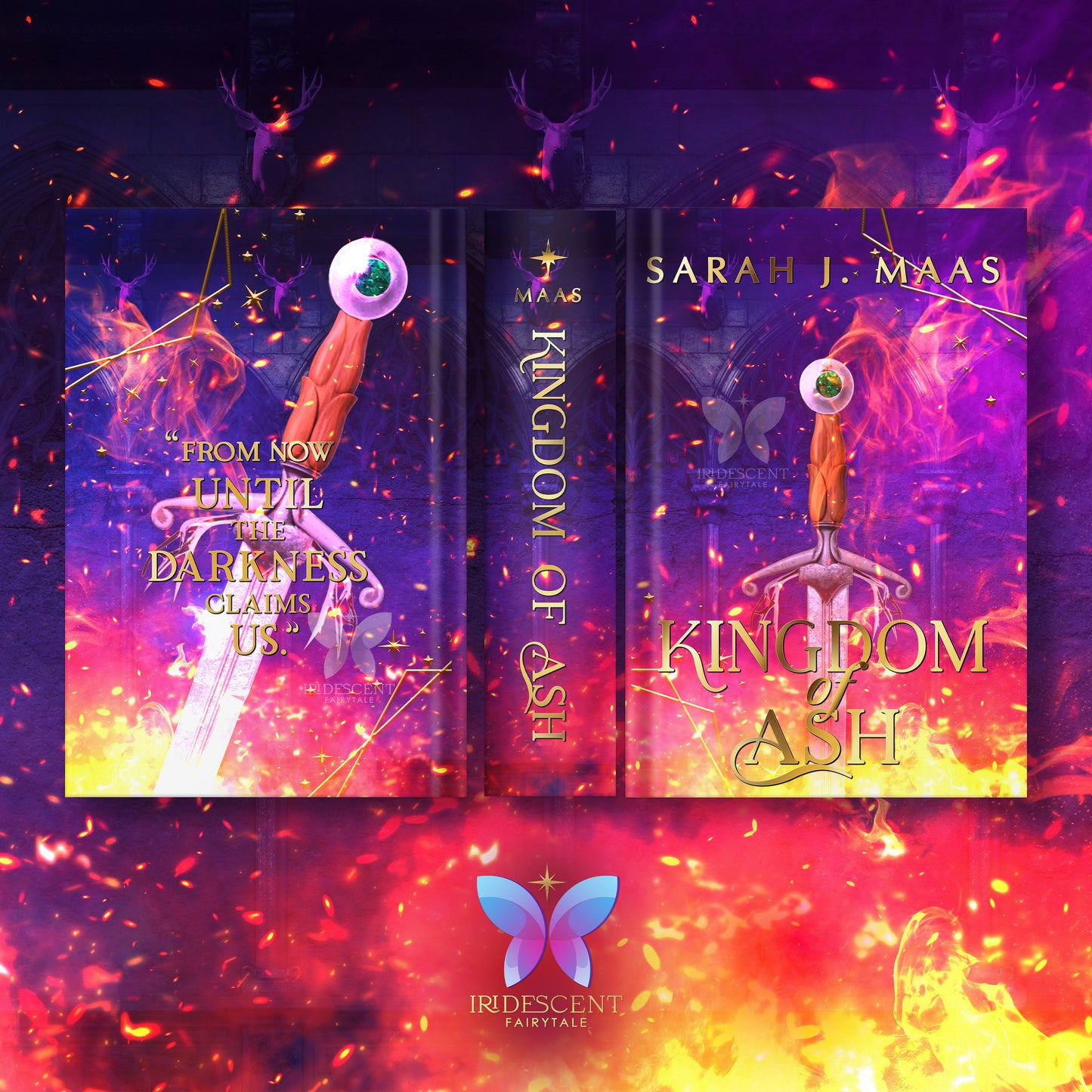 Newly Redesigned Throne of Glass Series by Sarah J Maas Dust Jackets (Licensed)