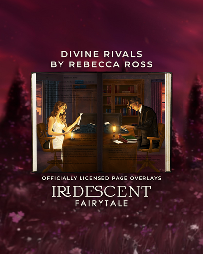 Divine Rivals Page Overlays - Letters of Enchantment Series by Rebecca Ross - Officially Licensed