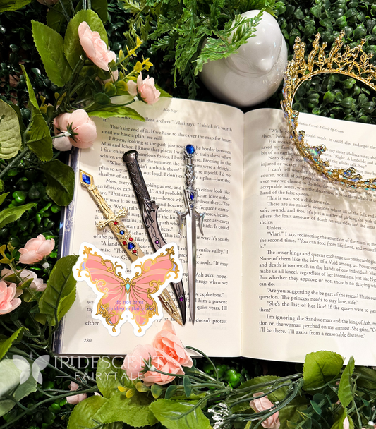 Metal Slinger Officially Licensed Butterfly Sticker